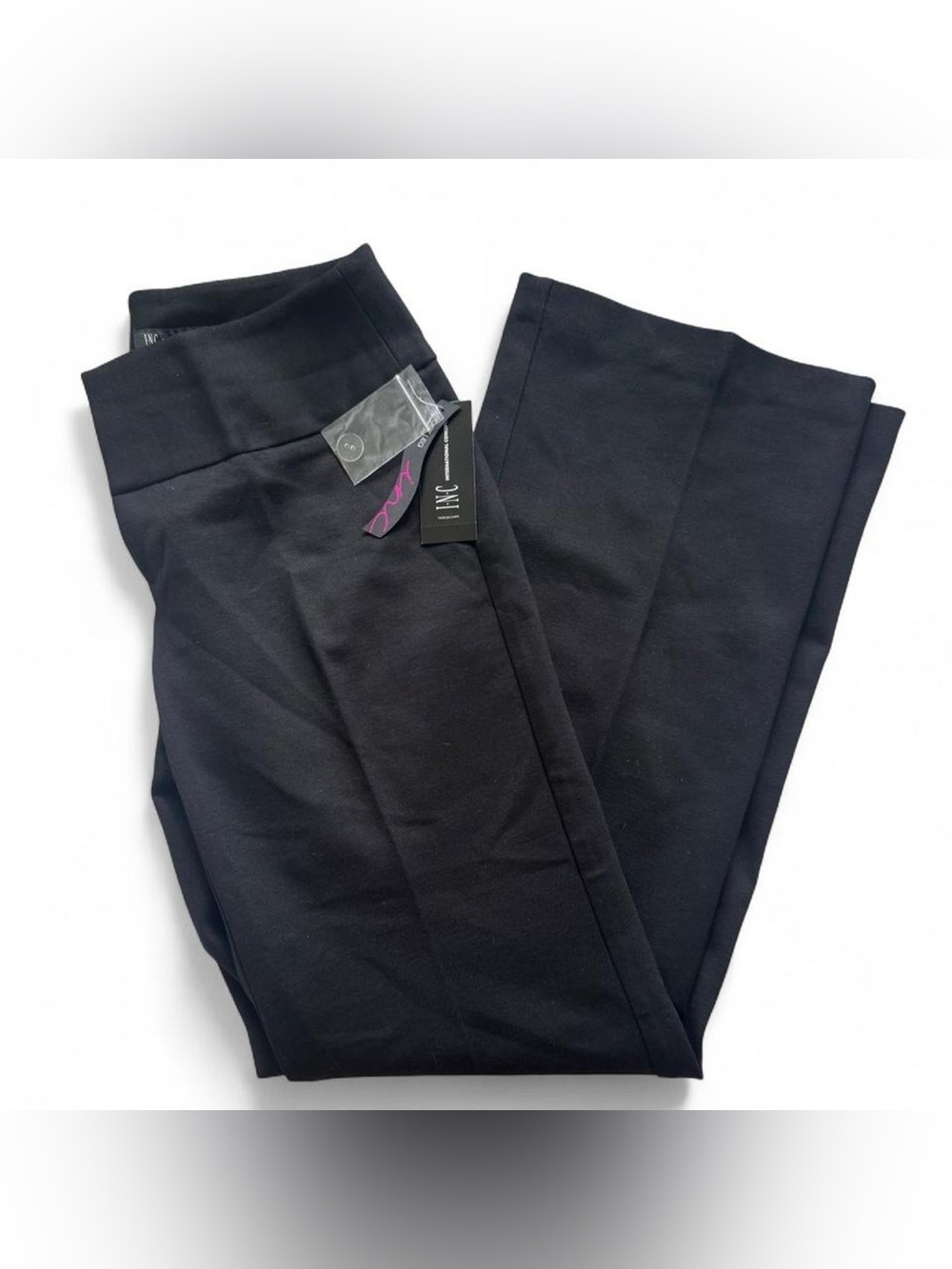 INC black curvy fit work pants
